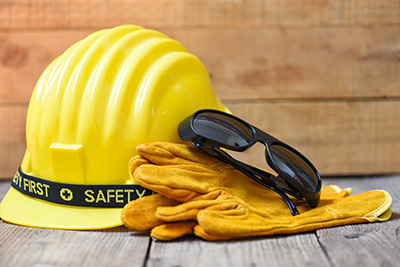 Wear personal protective gear